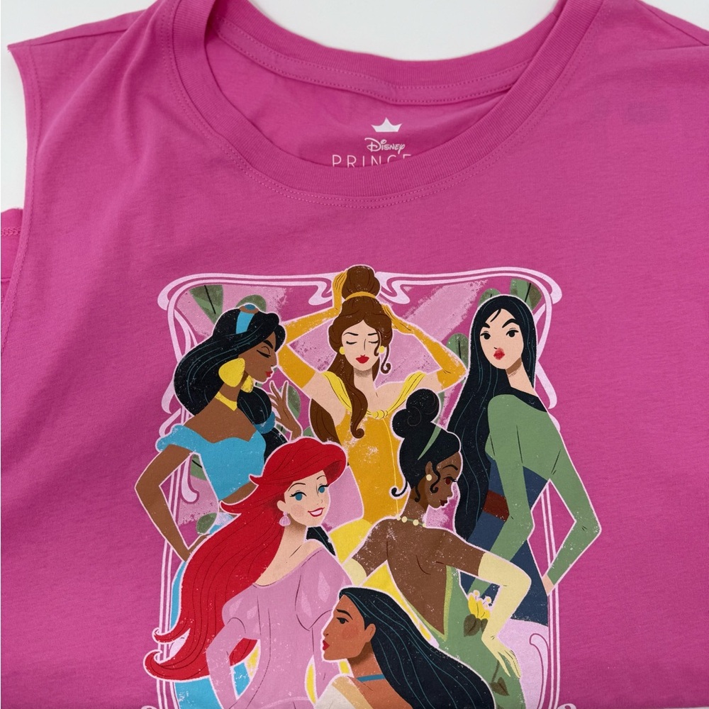 Disney Princess Pink Graphic Tee